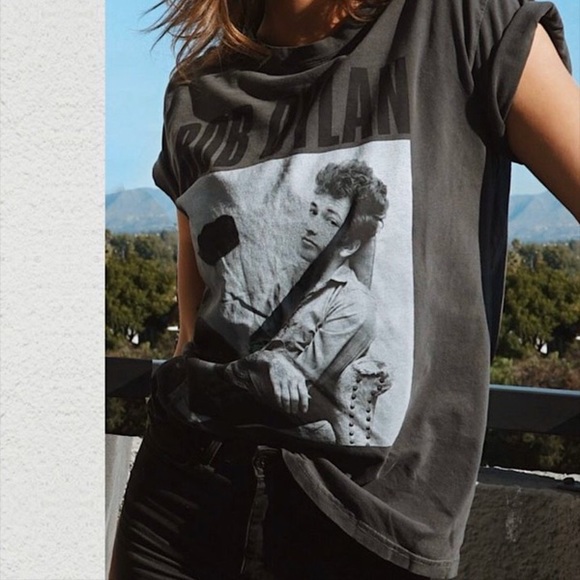 Life Clothing Tops - Life Clothing Bob Dylan Graphic T-Shirt